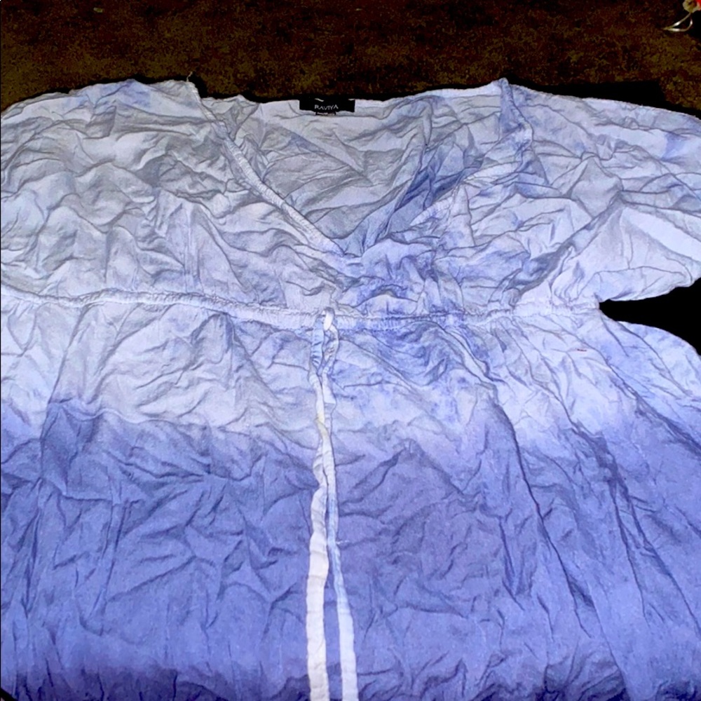 Light/dark blue dress shirt